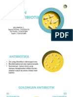 Kelompok 2 Golongan Antibiotik