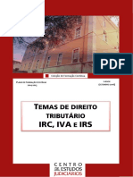 20160916 Temas de Direito Tributário - IRC, IVA e IRS - Setembro 2016 - e-book - CEJ-1