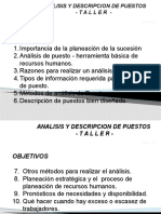 Taller Practico Descripciones de Puestos