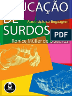 Texto IV- Educação de Surdos Aquisição Da Linguagem Quadros