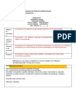 Esquema Del Proyecto Interdisciplinar