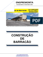 Construção de Barracão