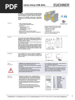 Safety Relay - EUCHNER