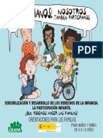 Folleto Familias Derecho Participacion Infantil 6 A 12 Ceapa