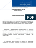 Práticas de Autocoaching Voltadas para o Profissional Do Setor Comercial MATERIAL DE APOIO - LIBRAS