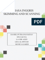 BAHASA INGGRIS SKIMMING AND SCANNING TECHNIQUES