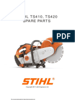 STIHL TS410, TS420 Spare Parts