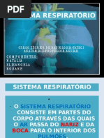 SISTEMA RESPIRATÓRIO