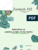 Zootech 102: Danica Marie N. Recente DVM 2-1