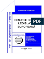 Resurse de Apa-legislatie Europeana