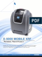 X-5000 Mobile XRF: Erformance Ower Lexibility