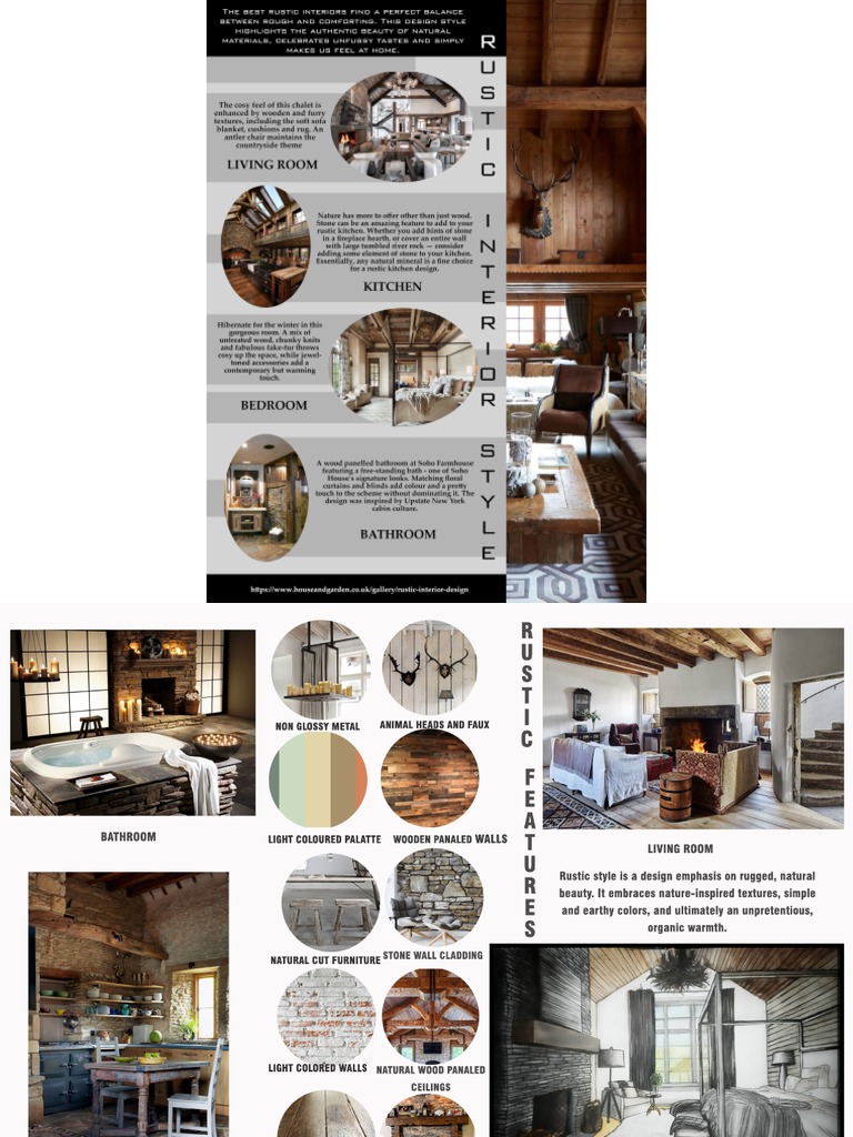 Rustic Bedroom Design Features | PDF