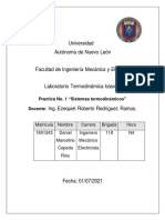 SistemasTermodinámicos: Práctica de Identificación