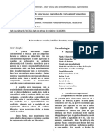 Relatório 1 UFPE Química Geral Experimental 