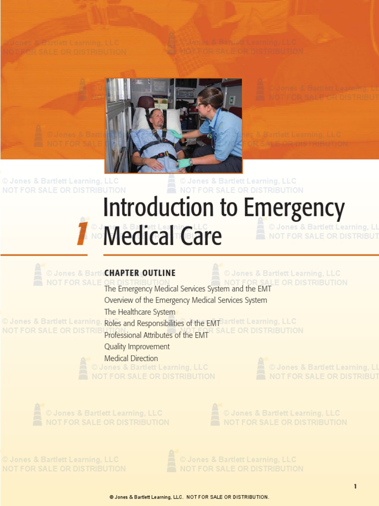 Emergency Medical Care Libro CAp 1 | PDF | Emergency Medical Services ...