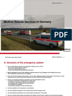 Medical Rescue Services in Germany 2018