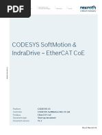 CODESYS SoftMotion & IndraDrive - EtherCAT CoE