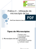 Prtica II - Utilizao Do Microscpio de Luz