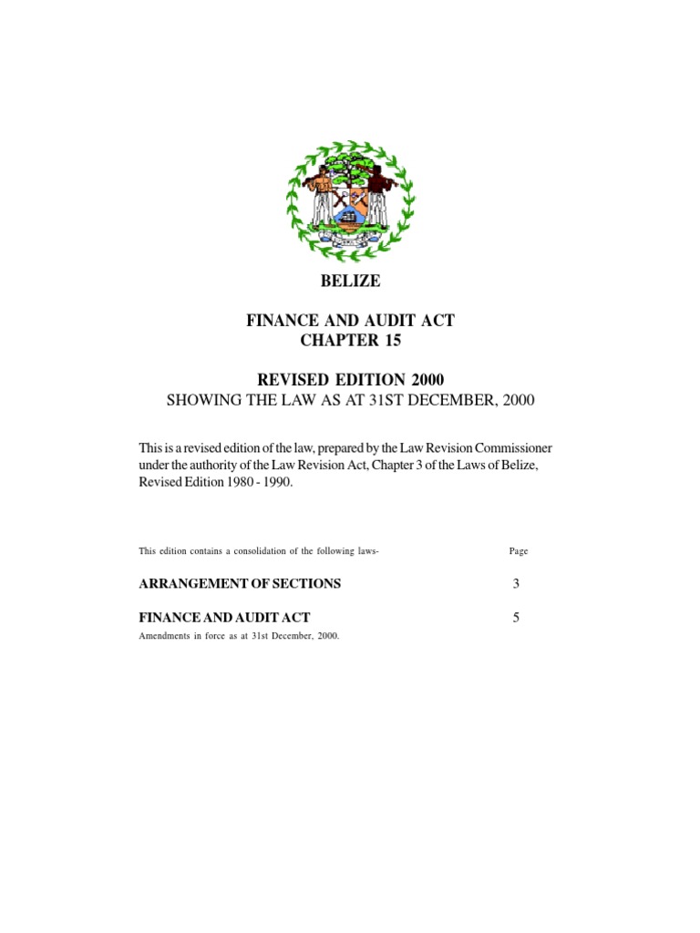 015 Finance and Audit Act | PDF | Government