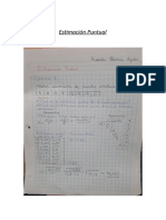 Estimación Puntual Estadistica Inferencial