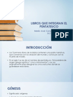 Libros Que Integran El Pentateuco