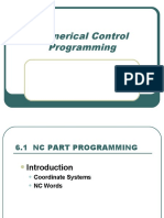 Numerical Control Programming 61 Nc Part Programming Introduction Coordinate