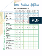 Calendario Cíclico Plantilla