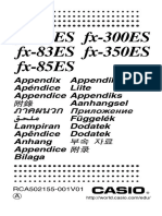 FX-82ES 350ES Etc Appendix ES