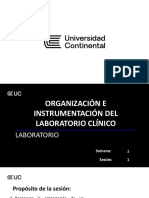 Semana 1 Organización e Instrumentación Del Laboratorio Clínico