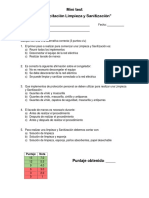 Mini test para capacitación de UCP