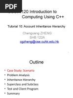 CSCI 1120 Introduction To Computing Using C++: Chenguang ZHENG SHB 122A