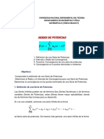 Teor - A y Ejercicios de Series de Potencias