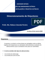 Dimensionamento de Disjuntores