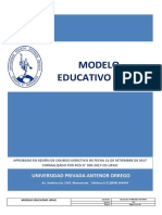 02-Modelo Educativo RCD #300-2017-CD-UPAO - Publicado