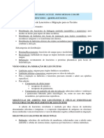 IMUNOLOGIA 3 Circulacao e Migracao Selectina Integrina e Quimiocina