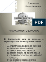 3 Financiamiento Bancario y otros