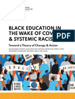 BLACK EDUCATION IN THE WAKE OF COVID-19 & SYSTEMIC RACISM - Teachers College