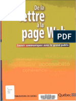 Savoir Communiquer Avec Le Grand Public: 'Ublications Du Québec