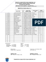 Data Identitas Siswa Kls. 1-6