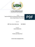 Ensayo1 Impacto Del COVID-19 en La Economia Nacional