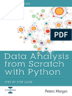 Data Analysis From Scratch With Python Beginner Guide Using Python, Pandas, NumPy, Scikit-Learn, IPython, TensorFlow and Matplotlib by Peters Morgan