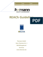 Thomann REACh Guide