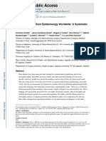 HHS Public Access: Recent Trends in Burn Epidemiology Worldwide: A Systematic Review