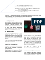 TALLER ELECTROESTATICA FISICA II