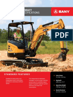 SANY Hex SY26U - 4 Page Spec Brochure - Low Res - Pages2