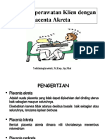 Asuhan Keperawatan Klien Dengan Placenta Akreta