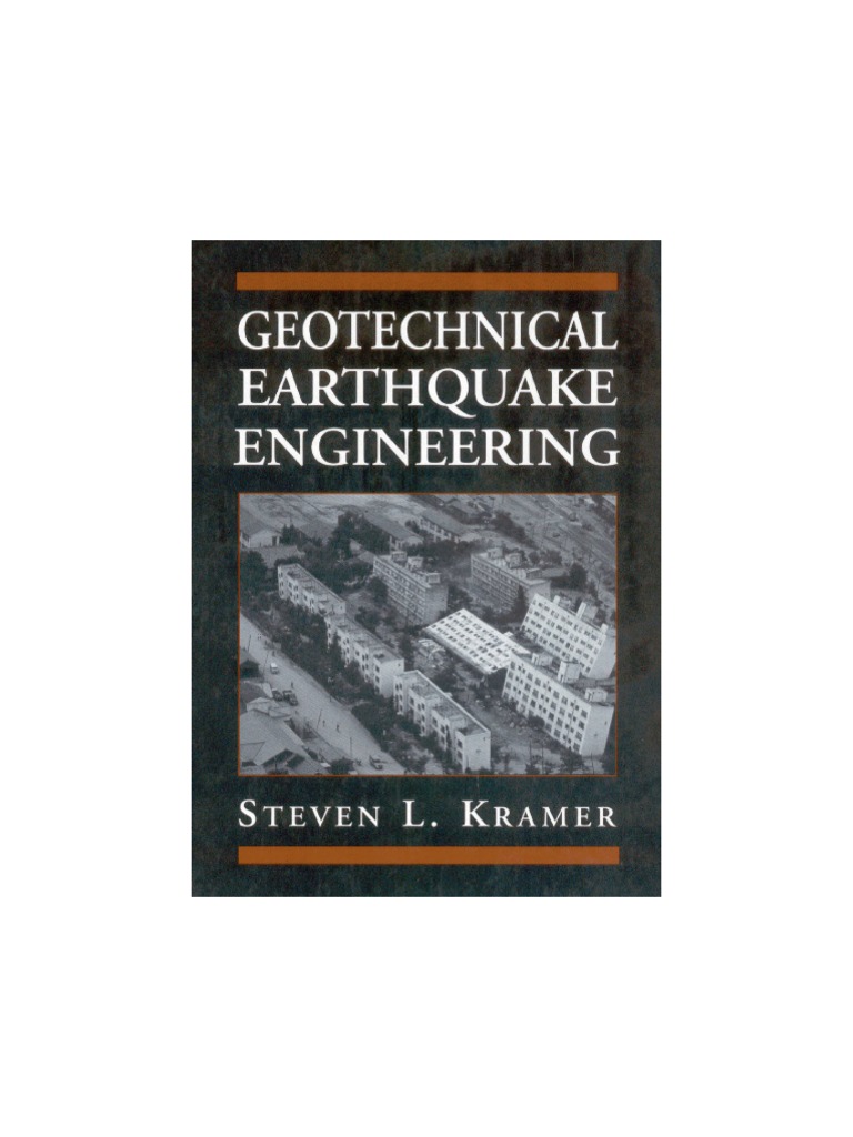 Geotechnical Earthquake Engineering Kramer 1996 | PDF