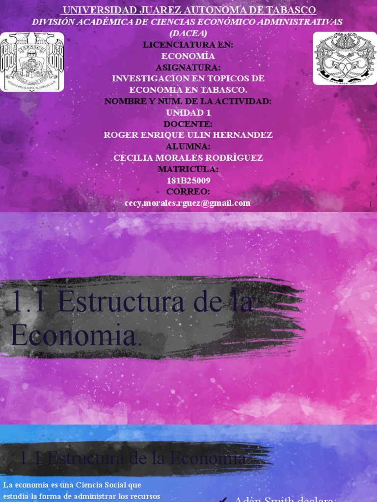 Economía de Tabasco (Cecilia Morales Rodriguez) | PDF | Ciencias ...