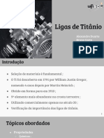 Apresentação - Ligas de Titânio