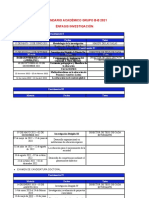 Calendario Doctorado B-B-2021